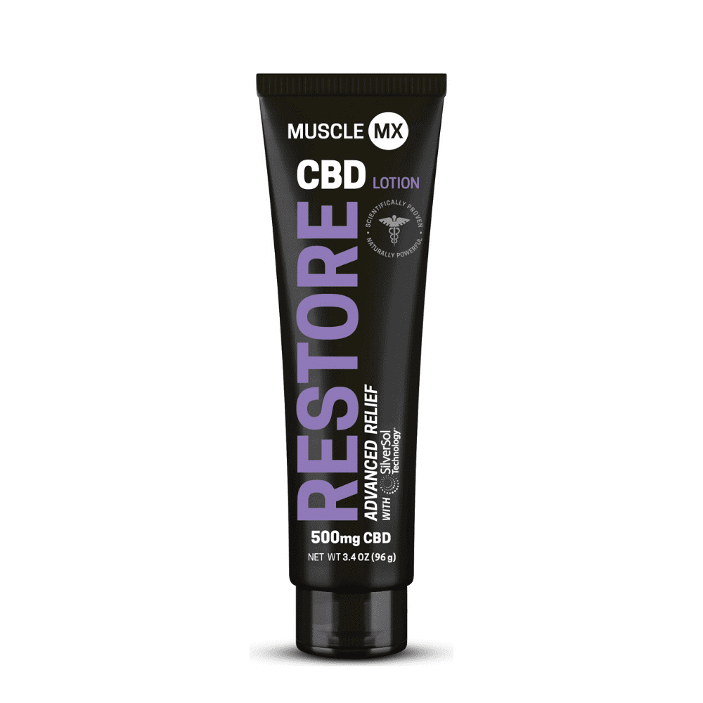 MUSCLE MX RESTORE 500MG CBD LOTION