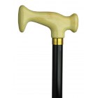 Cane Alum Black/Ivory Handle Cane thumbnail  thumbnail