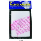 Magnifier Full Page Reading Fresnel 7 x10 w/Border thumbnail  thumbnail