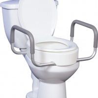 Raised Toilet Seat with Arms Standard thumbnail