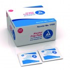 Alcohol Prep Pads- Bx/100 thumbnail  thumbnail